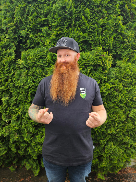 T-shirt| BORN IN THE BREWHOUSE.|Black