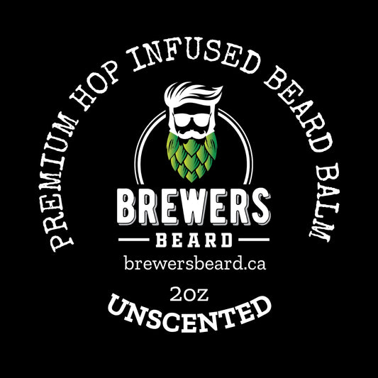 Unscented | Premium Hop Infused Beard Balm | Brewer’s Beard
