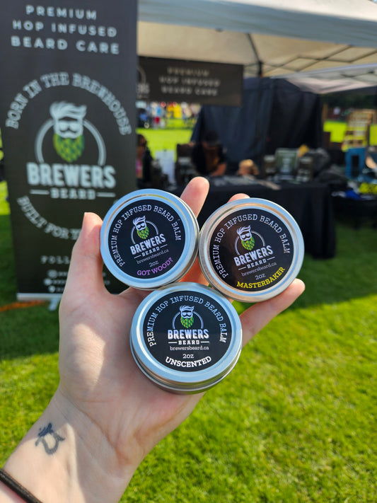 Got Wood? | Premium Hop Infused Beard Balm |Cedar,Fir and Spruce Scent | Brewer’s Beard